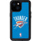 NBA OKC Thunder Distressed iPhone 15 Waterproof Case